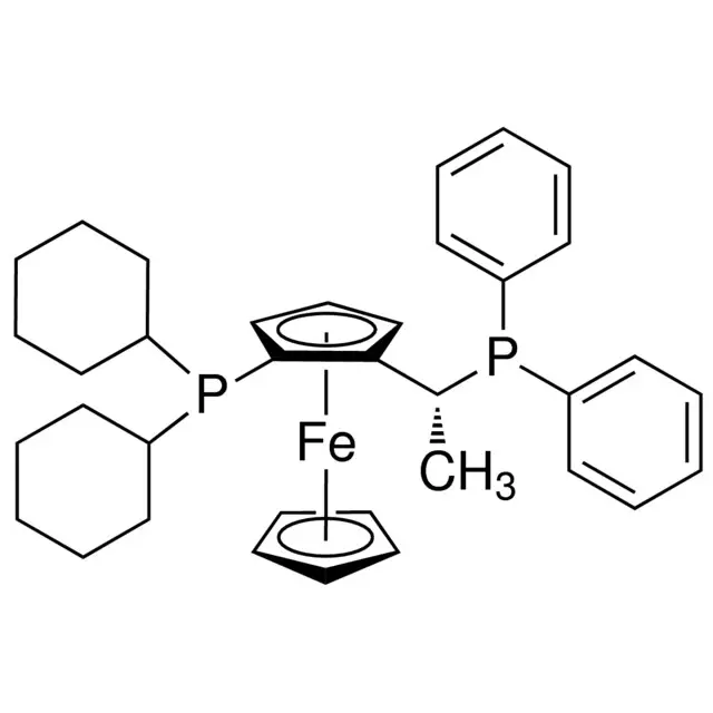 (R)-1-[(SP)-2-(Dicyclohexylphosphino)ferrocenylethyl]diphenylphosphine