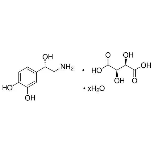 Norepinephrine L-bitartrate hydrate