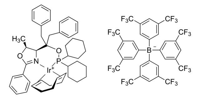 1,5-Cyclooctadiene{[dibenzyl((4S,5S)-5-methyl-2-phenyl-4,5-dihydro-4-oxazolyl)methyl]dicyclohexylphosphinite κN:κP}iridium(I) tetrakis(3,5-bis(trifluoromethyl)phenyl)borate