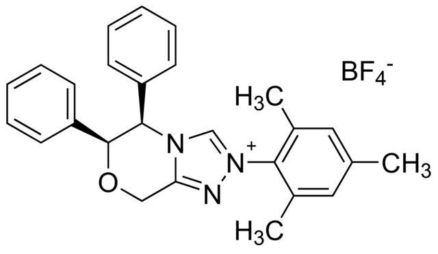 (5R,6S)-2-Mesityl-5,6-diphenyl-6,8-dihydro-5H-[1,2,4]triazolo[3,4-c][1,4]oxazin-2-ium tetrafluoroborate