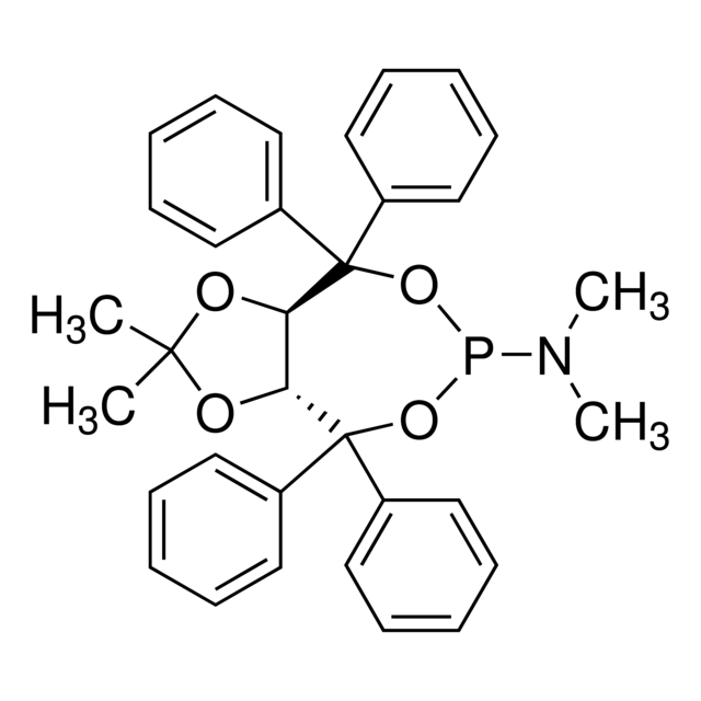 (3aR,8aR)-(−)-(2,2-Dimethyl-4,4,8,8-tetraphenyl-tetrahydro-[1,3]dioxolo[4,5-e][1,3,2]dioxaphosphepin-6-yl)dimethylamine