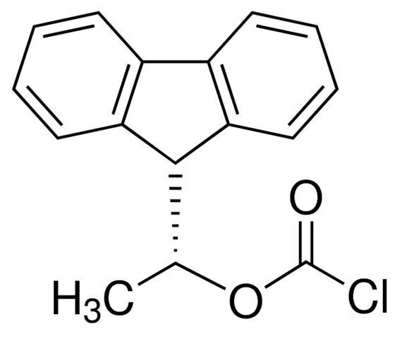 (−)-1-(9-Fluorenyl)ethyl chloroformate solution