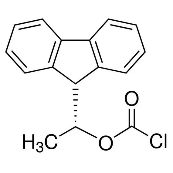 (−)-1-(9-Fluorenyl)ethyl chloroformate solution