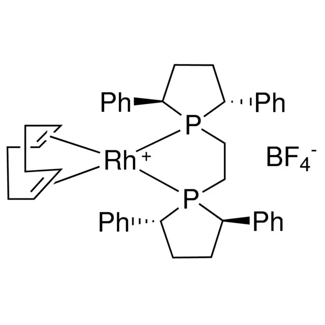 1,2-Bis[(2R,5R)-2,5-diphenylphospholano]ethane(1,5-cyclooctadiene)rhodium(I) tetrafluoroborate