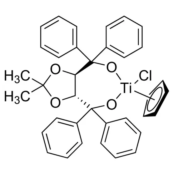 Chlorocyclopentadienyl[(4R,5R)-2,2-dimethyl-α,α,α′,α′-tetraphenyl-1,3-dioxolane-4,5-dimethanolato]titanium