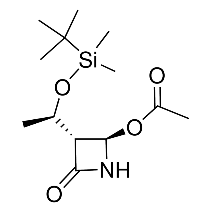 [3R(1′R,4R)]-(+)-4-Acetoxy-3-[1-(tert-butyldimethylsilyloxy)ethyl]-2-azetidinone
