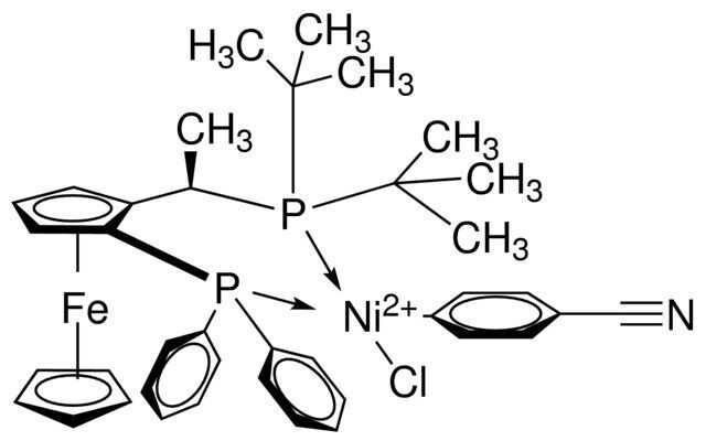 Chloro(4-cyanophenyl)[(R)-1-[(S)-2-(diphenylphosphino)ferrocenyl]ethylditertbutylphosphine]nickel(II)