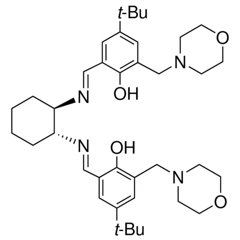 2,2′-[(1R,2R)-(–)-1,2-Cyclohexanediylbis[(E)-(nitrilomethylidyne)]]bis[4-(tert-butyl)-6-(4-morpholinylmethyl)phenol]