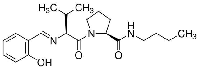 (S)-N-Butyl-1-[(S)-2-((E)-2-hydroxybenzylideneamino)-3-methylbutanoyl]pyrrolidine-2-carboxamide