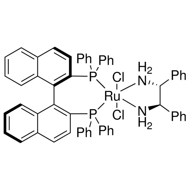 Dichloro[(R)-(+)-2,2′-bis(diphenylphosphino)-1,1′-binaphthyl][(1R,2R)-(+)-1,2-diphenylethylenediamine)ruthenium(II)