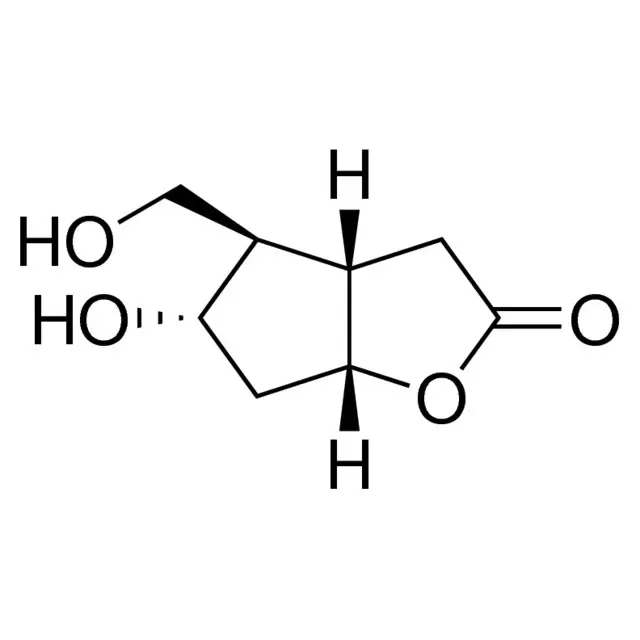 (3aS,4R,5S,6aR)-(+)-Hexahydro-5-hydroxy-4-(hydroxymethyl)-2H-cyclopenta[b]furan-2-one