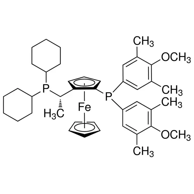 (S)-1-{(RP)-2-[Bis(4-methoxy-3,5-dimethylphenyl)phosphino]ferrocenyl}ethyldicyclohexylphosphine