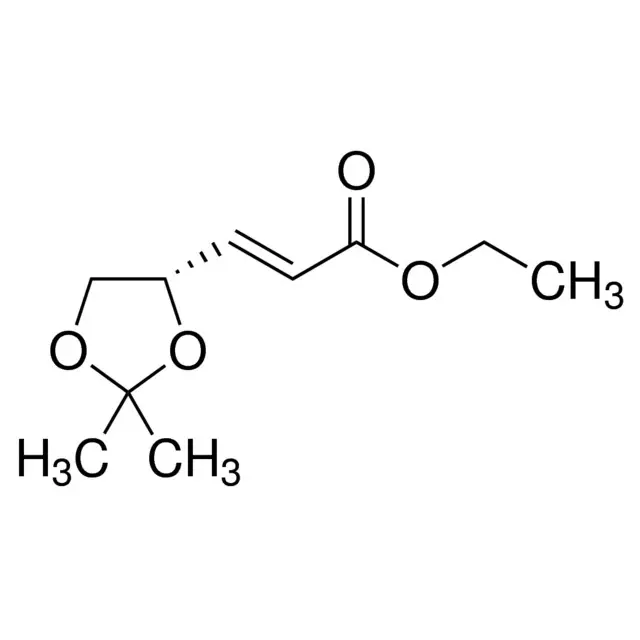 Ethyl (S)-(+)-3-(2,2-dimethyl-1,3-dioxolan-4-yl)-2-propenoate,predominantly trans