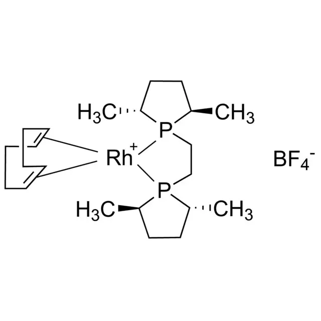 1,2-Bis[(2R,5R)-2,5-(dimethylphospholano]ethane(cyclooctadiene)rhodium(I) tetrafluoroborate