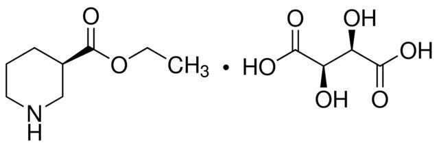 Ethyl (R)-nipecotate, L-tartrate