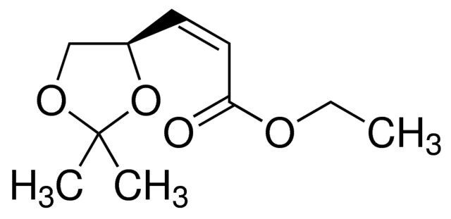 Ethyl (R)-cis-3-(2,2-dimethyl-1,3-dioxolan-4-yl)propenoate