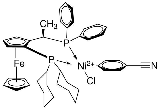 Chloro(4-cyanophenyl)[(R)-1-[(S)-2-(dicyclohexylphosphino)ferrocenyl]ethyldiphenylphosphine]nickel(II)