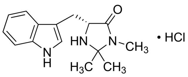 (5R)-5-(1H-Indol-3-ylmethyl)-2,2,3-trimethyl-4-imidazolidinone monohydrochloride