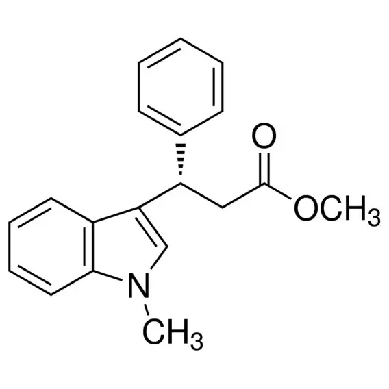 Methyl (3S)-(+)-3-(methyl-1H-indol-3-yl)-3-phenylpropionate