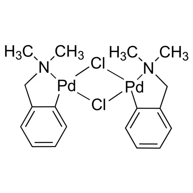 Di-μ-chlorobis[2-[(dimethylamino)methyl]phenyl-C,N]dipalladium(II)