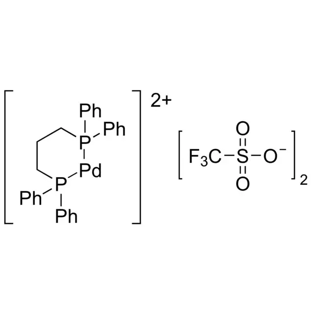 [1,3-Bis(diphenylphosphino)propane]palladium(II) triflate