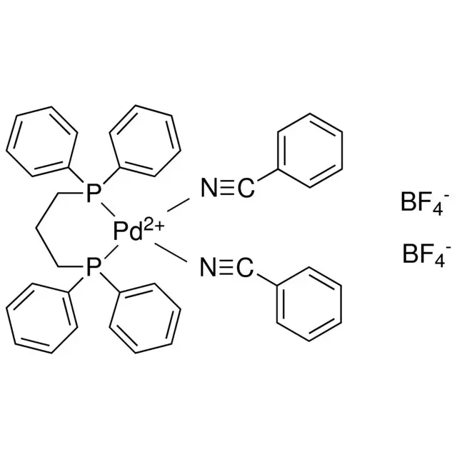 Palladium(II)[1,3-bis(diphenylphosphino)propane]-bis(benzonitrile)-bis-tetrafluoroborate