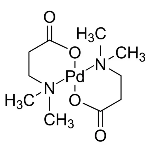 Bis(N,N-dimethyl-β-alaninato)palladium(II)