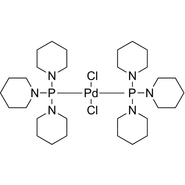 Dichlorobis[tri(1-piperidinyl)phosphine]palladium(II)