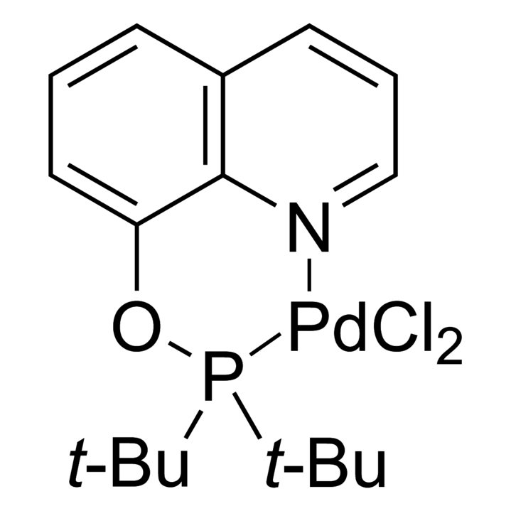 Dichloro[8-(di-tert-butylphosphinooxy)quinoline]palladium(II)
