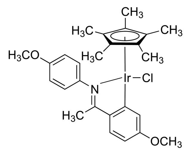Chloro(5-methoxy-2-{1-[(4-methoxyphenyl)imino-N]ethyl}phenyl-C)(1,2,3,4,5-pentamethylcyclopentadienyl)iridium(III)
