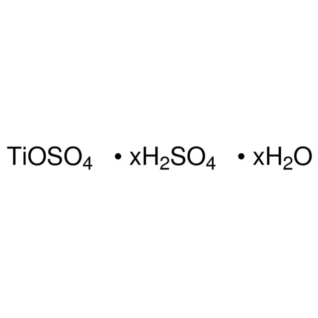 Titanium(IV) oxysulfate - sulfuric acid hydrate