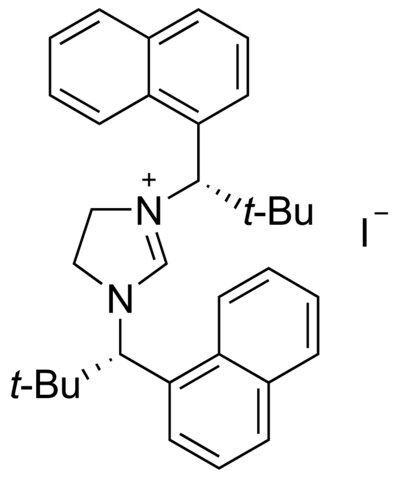 1,3-Bis[(1S)-2,2-dimethyl-1-(1-naphthyl)propyl]imidazolinium iodide
