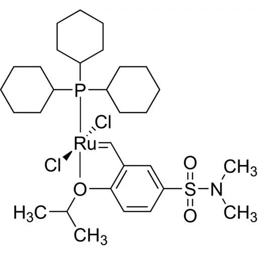 Dichloro[[5-[(dimethylamino)sulfonyl]-2-(1-methylethoxy-O)phenyl]methylene-C](tricyclohexylphosphine)ruthenium(IV)