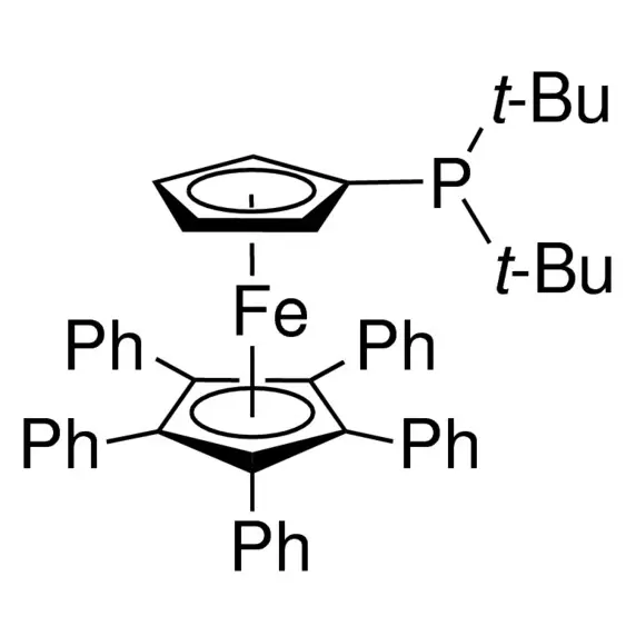 1,2,3,4,5-Pentaphenyl-1′-(di-tert-butylphosphino)ferrocene
