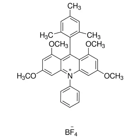 9-Mesityl-1,3,6,8-tetramethoxy-10-phenylacridin-10-ium tetrafluoroborate