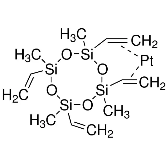 Platinum(0)-2,4,6,8-tetramethyl-2,4,6,8-tetravinylcyclotetrasiloxane complex solution