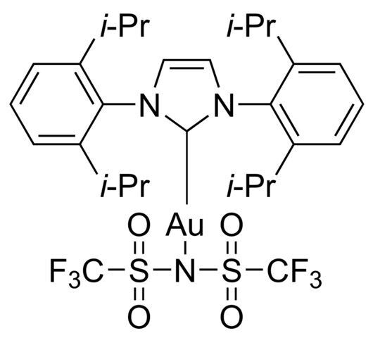 [1,3-Bis(2,6-diisopropylphenyl)imidazol-2-ylidene] [bis(trifluoromethanesulfonyl)imide]gold(I)