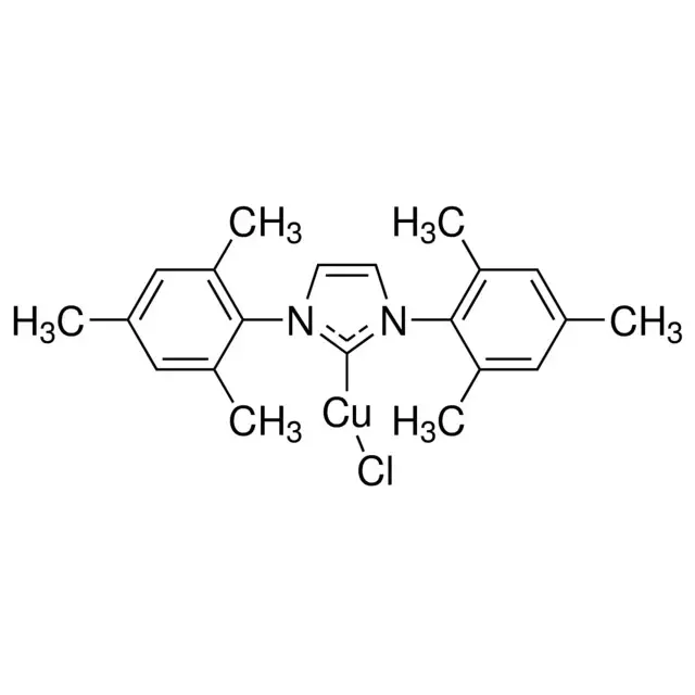 Chloro[1,3-Bis(2,4,6-trimethylphenyl)imidazol-2-ylidene]copper(I)