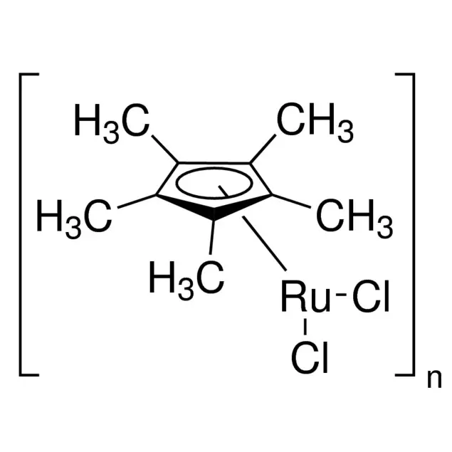 Dichloro(pentamethylcyclopentadienyl)ruthenium(III) polymer