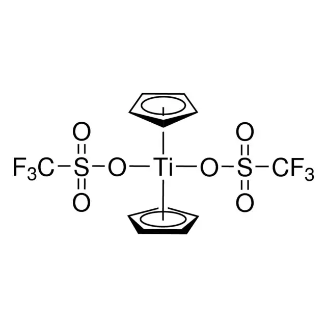 Bis(cyclopentadienyl)titanium(IV) bis(trifluoromethanesulfonate)