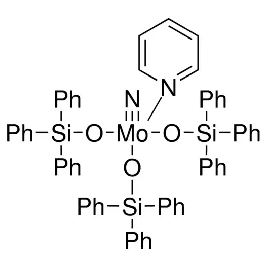 Tris(triphenylsilyloxy)molybdenum nitride pyridine complex