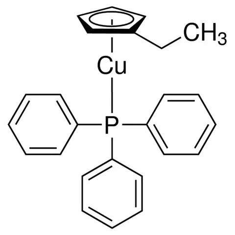 (Ethylcyclopentadienyl)(triphenylphosphine)copper(I)