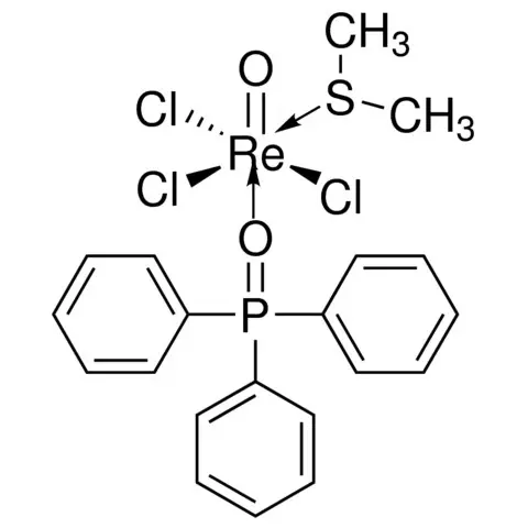 Oxotrichloro[(dimethylsulfide)triphenylphosphine oxide]rhenium(V)