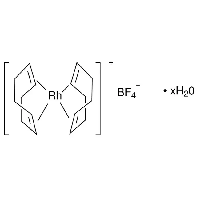 Bis(1,5-cyclooctadiene)rhodium(I) tetrafluoroborate hydrate