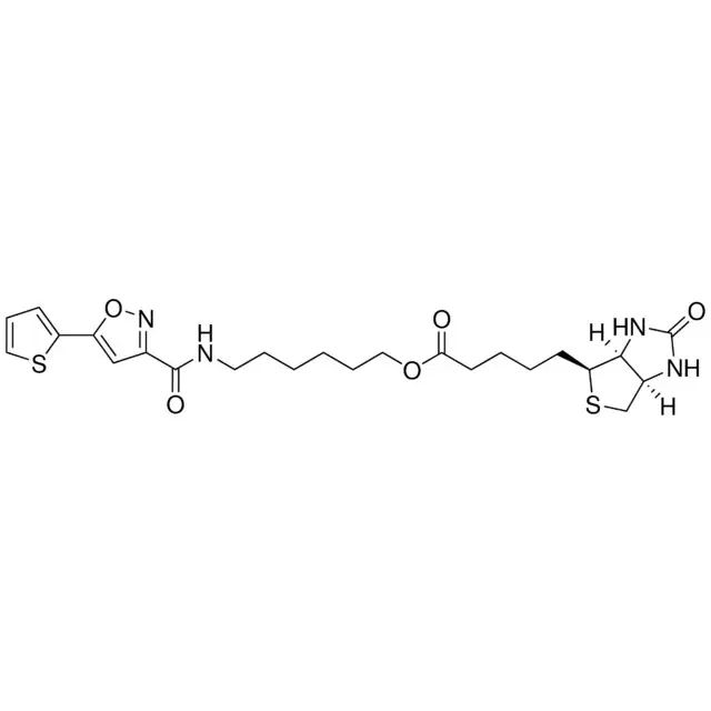 Biotinylated isoxazole