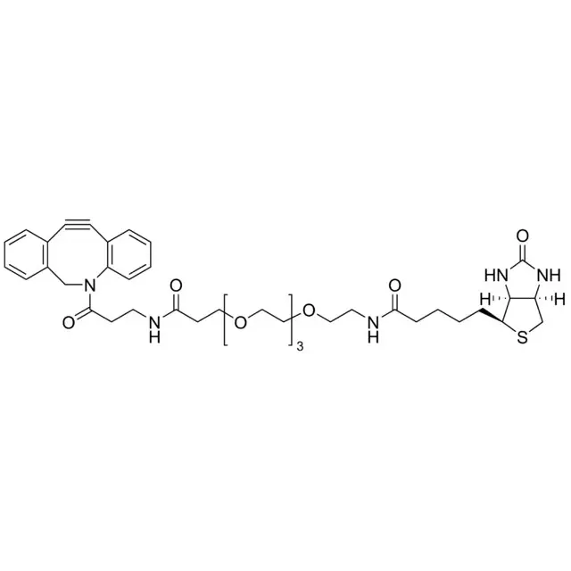 Dibenzocyclooctyne-PEG4-biotin conjugate
