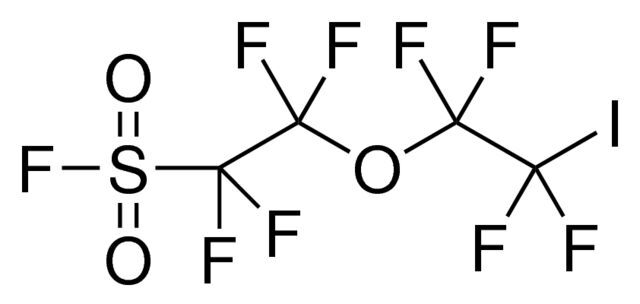 Tetrafluoro-2-(tetrafluoro-2-iodoethoxy)ethanesulfonyl fluoride
