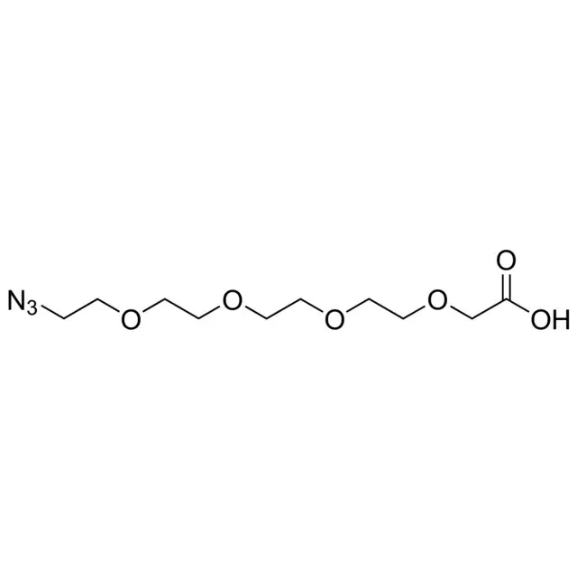 14-Azido-3,6,9,12-tetraoxatetradecanoic acid solution