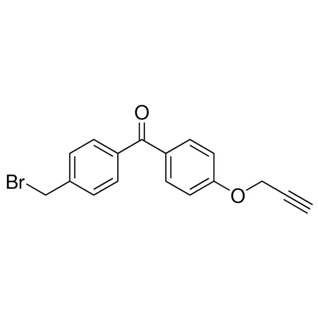 (4-(Bromomethyl)phenyl)(4-(prop-2-yn-1-yloxy)phenyl)methanone