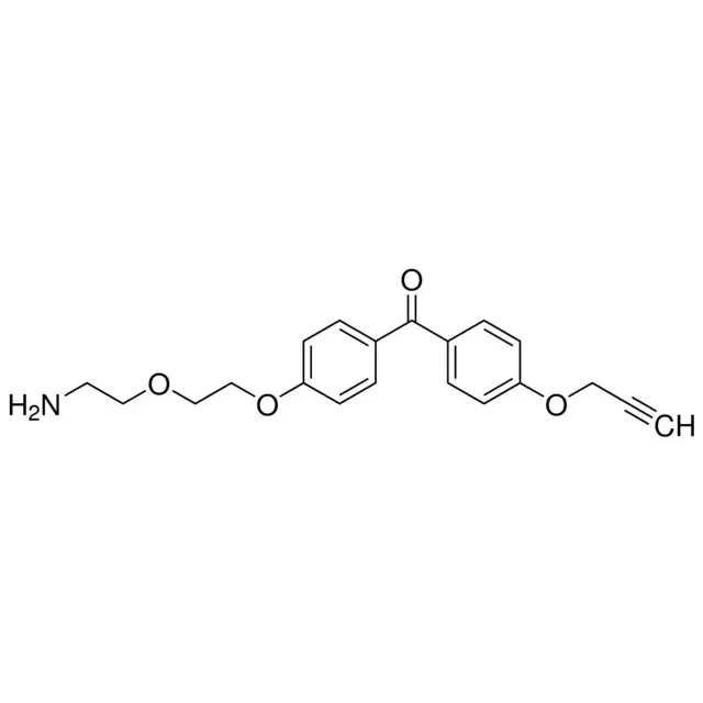 (4-(2-(2-Aminoethoxy)ethoxy)phenyl)(4-(prop-2-yn-1-yloxy)phenyl)methanone
